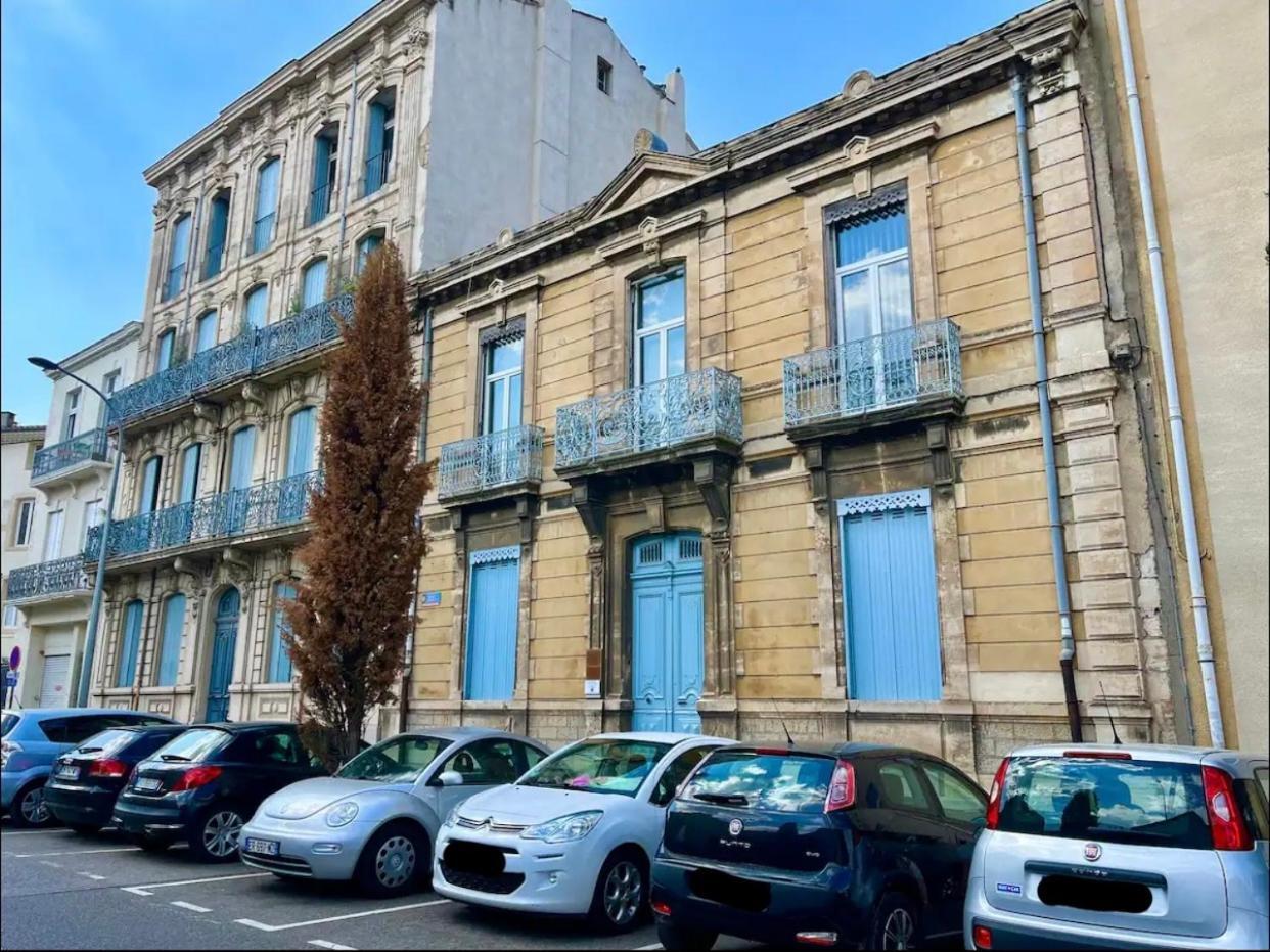Appartement Du Forum,La Gare, 50 M2 , Climatisation, Garage, Cour Narbonne Ngoại thất bức ảnh